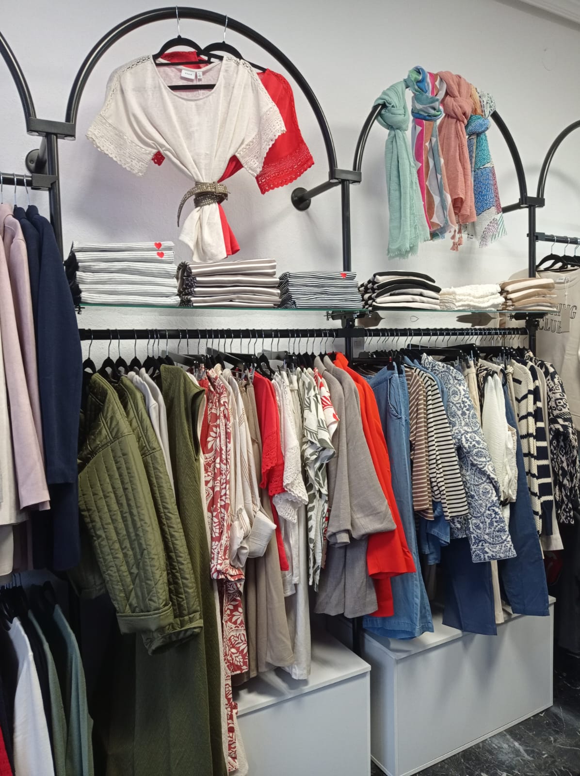 Escaparate de Lirain Moda, Leitza